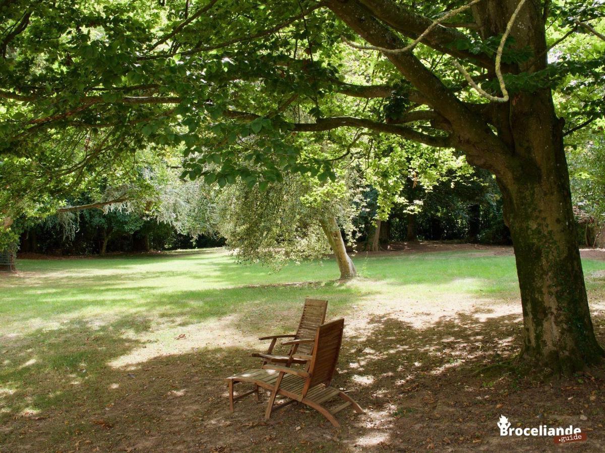 La Maison Rouge Broceliande Montauban-de-Bretagne Exteriér fotografie