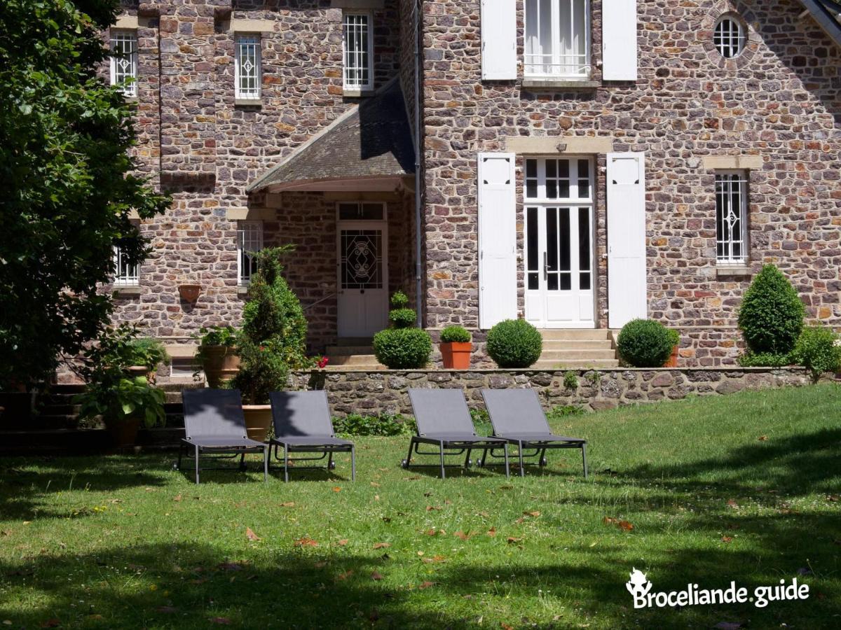La Maison Rouge Broceliande Montauban-de-Bretagne Exteriér fotografie