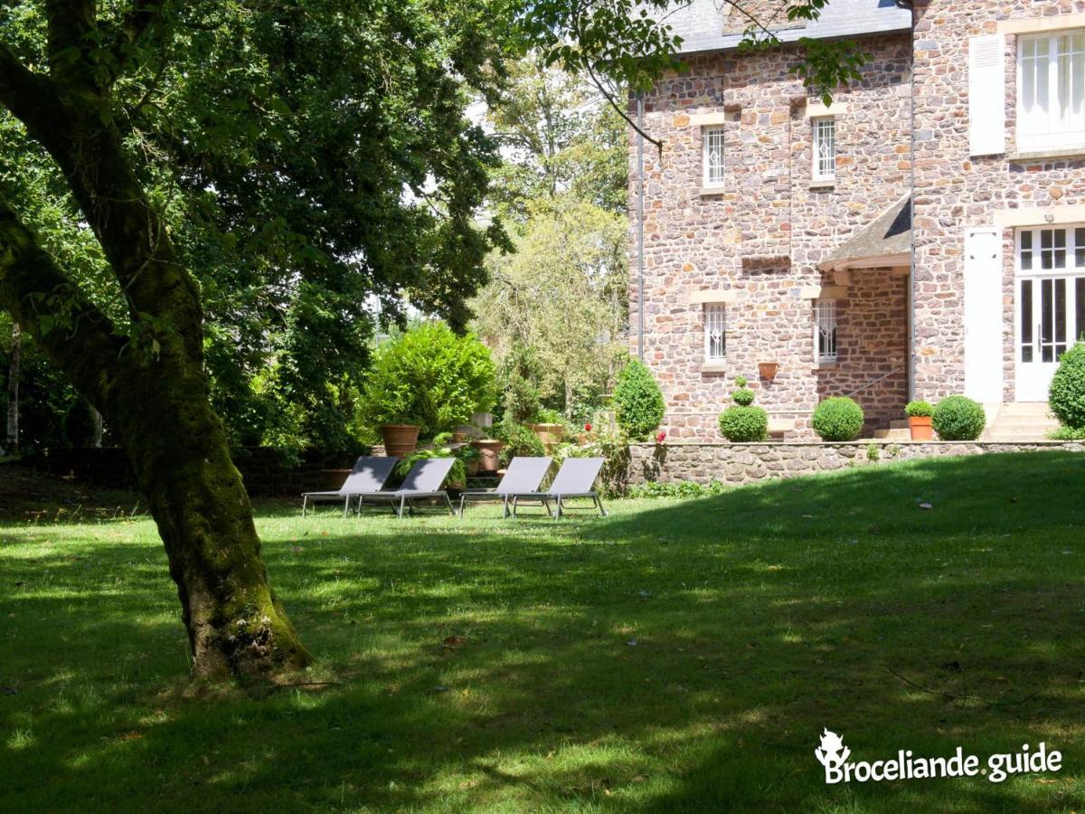 La Maison Rouge Broceliande Montauban-de-Bretagne Exteriér fotografie